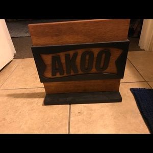 Rare AKOO Plaque